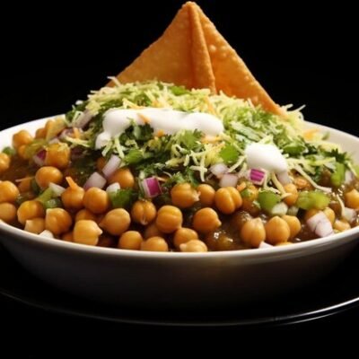 Samosa Chana Chaat